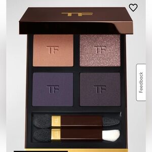 NEW Authentic TOM FORD Eye Color Quad Creme Eyeshadow Palette 45 ICONIC SMOKE